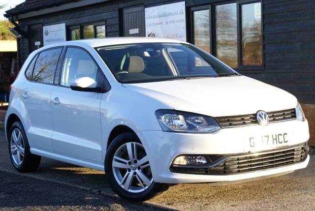 Volkswagen Polo 1.2 TSI Match Edition 5dr Hatchback Petrol Pure White