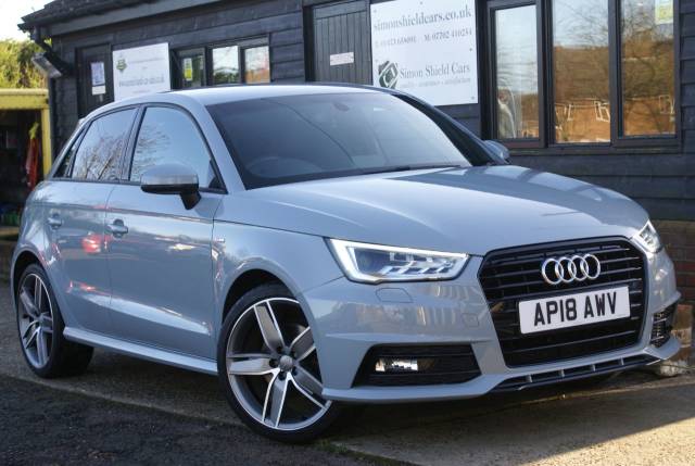 Audi A1 1.4 TFSI 125 Black Edition Nav 5dr Hatchback Petrol Arrow Grey Pearlescent