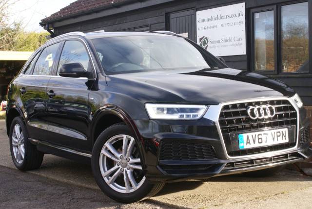 Audi Q3 2.0 TDI S Line Edition 5dr Estate Diesel Mythos Black Metallic