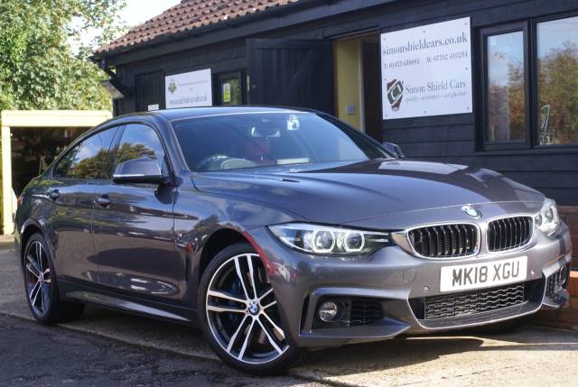 BMW 4 Series 3.0 435d xDrive M Sport 5dr Auto [Professional Media] Coupe Diesel Mineral Grey Metallic