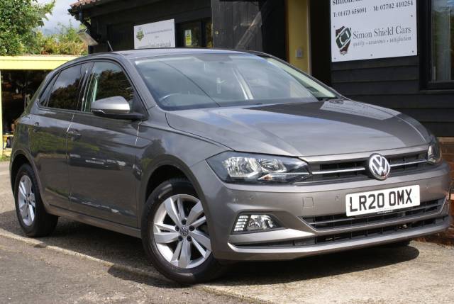 Volkswagen Polo 1.0 TSI 95 Match 5dr DSG Hatchback Petrol Limestone Grey Metallic
