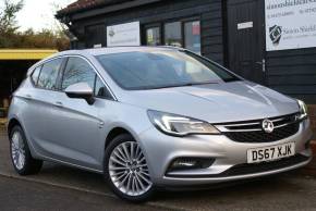 VAUXHALL ASTRA 2018 (67) at Simon Shield Cars Ipswich
