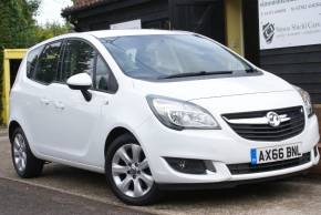 VAUXHALL MERIVA 2016 (66) at Simon Shield Cars Ipswich