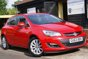 VAUXHALL ASTRA 2013 (63) at Simon Shield Cars Ipswich