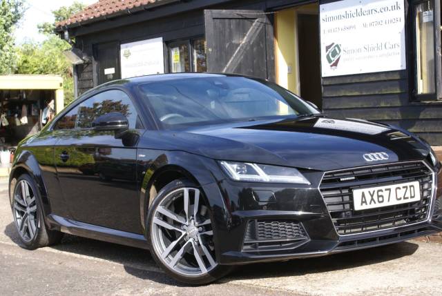 Audi TT 2.0T FSI Quattro S Line 2dr S Tronic Coupe Petrol Black Metallic