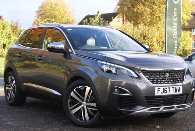 Peugeot 3008 2.0 BlueHDi 180 GT 5dr EAT6 Hatchback Diesel Grey Metallic