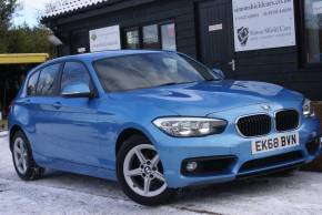 BMW 1 SERIES 2018 (68) at Simon Shield Cars Ipswich