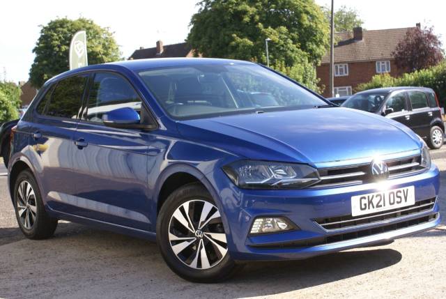 Volkswagen Polo 1.0 TSI 95 Match 5dr DSG Hatchback Petrol Reef Blue Metallic