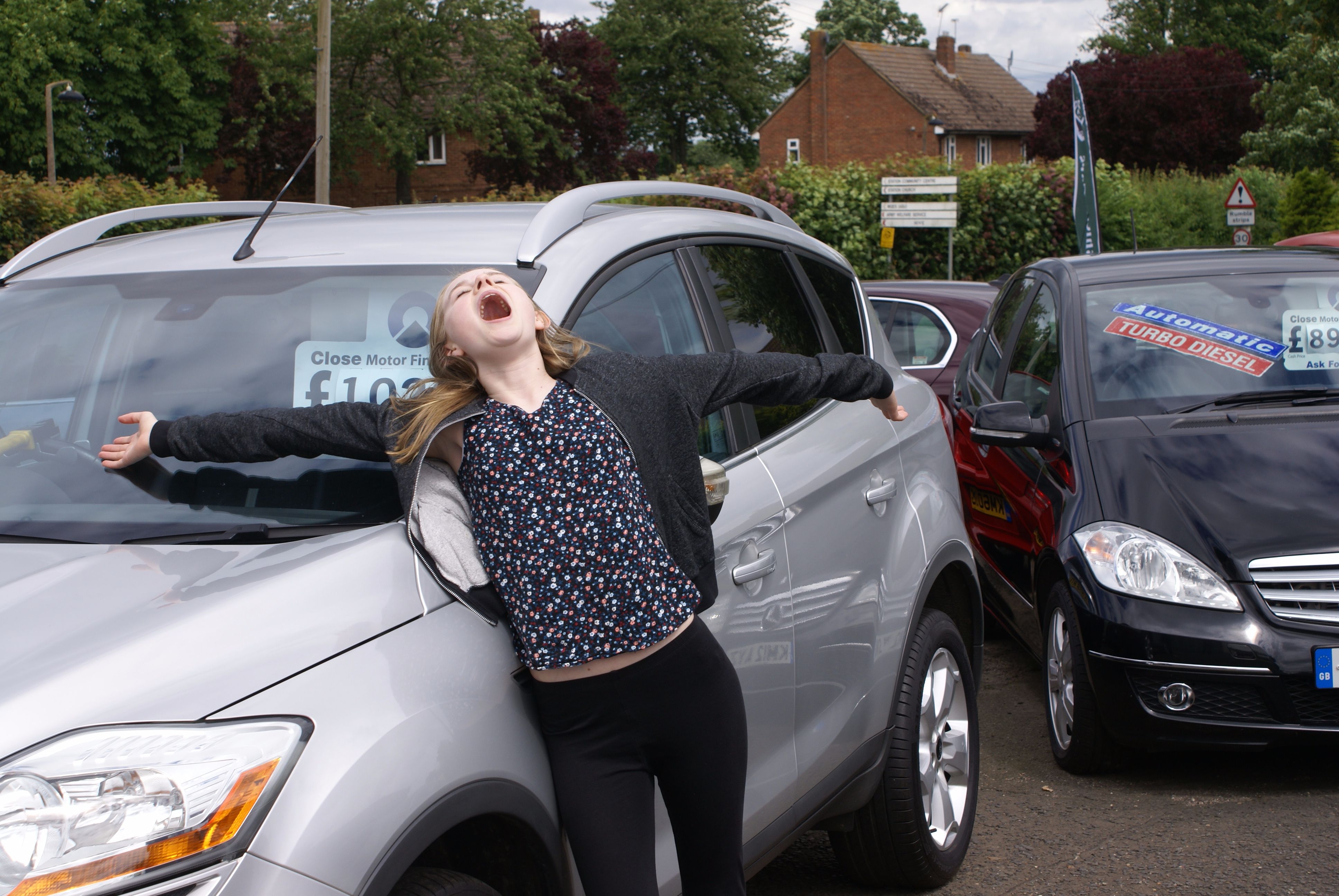 How many senses do you use when buying a used car?