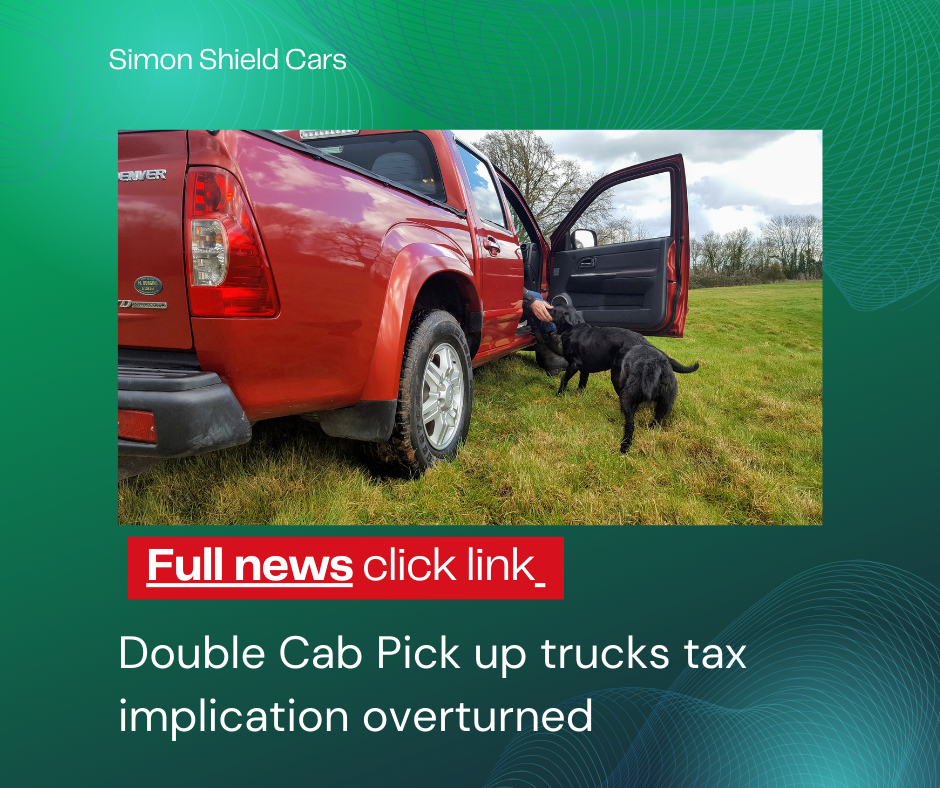 Double Cab tax implications overturned by HMRC