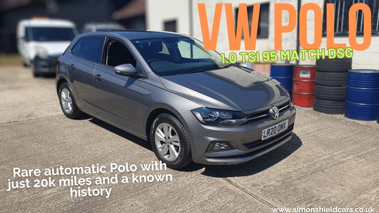 Ultra-low mileage DSG Polo – sold by Simon Shield Cars, now back in stock!