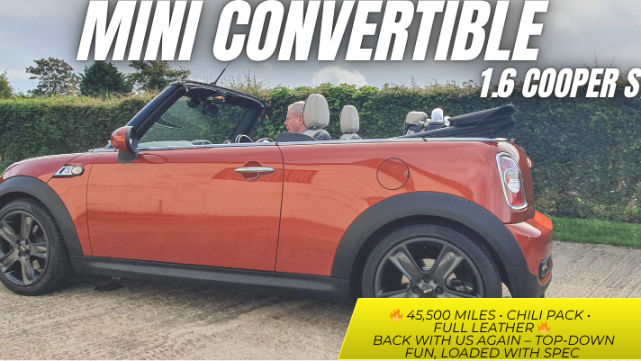 Used Mini Convertible for Sale in Suffolk – From Edinburgh to Ipswich